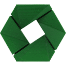 [MOQ: 10KG] PCTG Dark Green, 1,75 mm / 1000 g