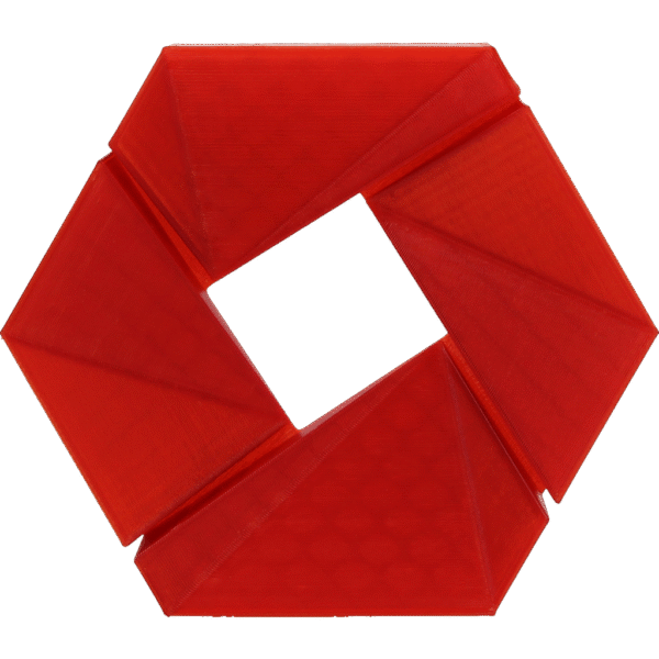 [MOQ: 10KG] PCTG Transparent Red, 1,75 mm / 1000 g