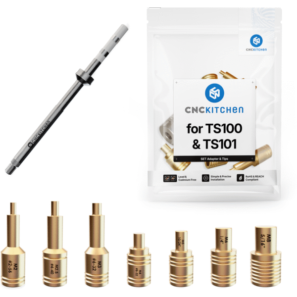 Soldering Tips + TS100 Adapter