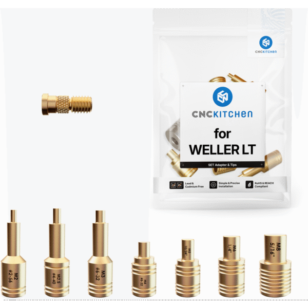 Soldering Tips + Weller LT Adapter