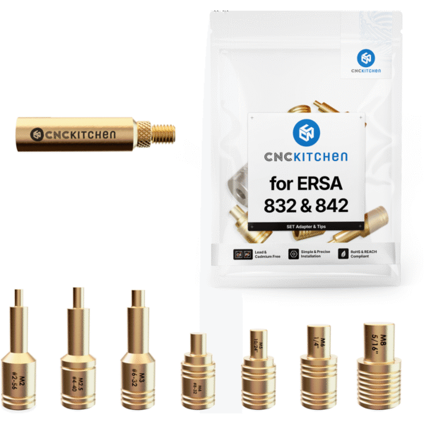 Soldering Tips + Ersa 832 & 842 Adapters