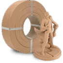 [MOQ: 10KG] Panchroma? PLA Refill Matte Wood Brown, 1,75 mm / 1000 g