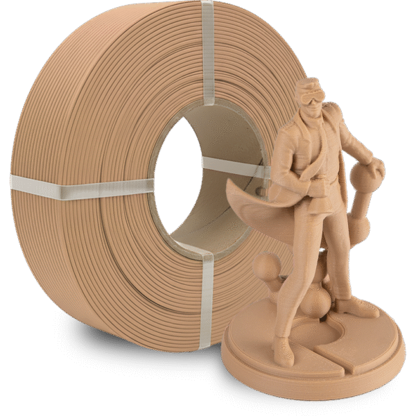 [MOQ: 10KG] Panchroma? PLA Refill Matte Wood Brown, 1,75 mm / 1000 g