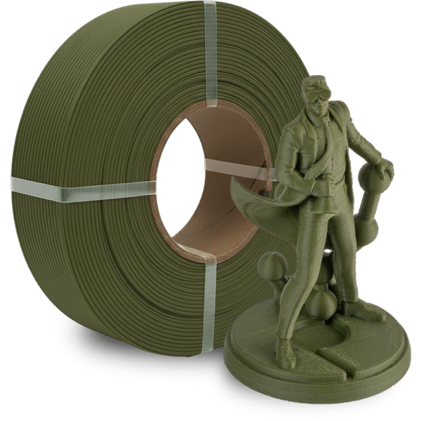 [MOQ: 10KG] Panchroma? PLA Refill Matte Army Dark Green, 1,75 mm / 1000 g