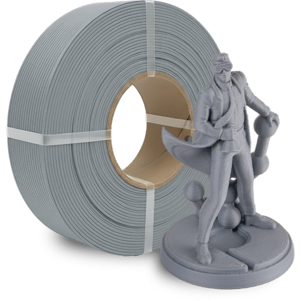 [MOQ: 10KG] Panchroma? PLA Refill Matte Fossil Grey, 1,75 mm / 1000 g