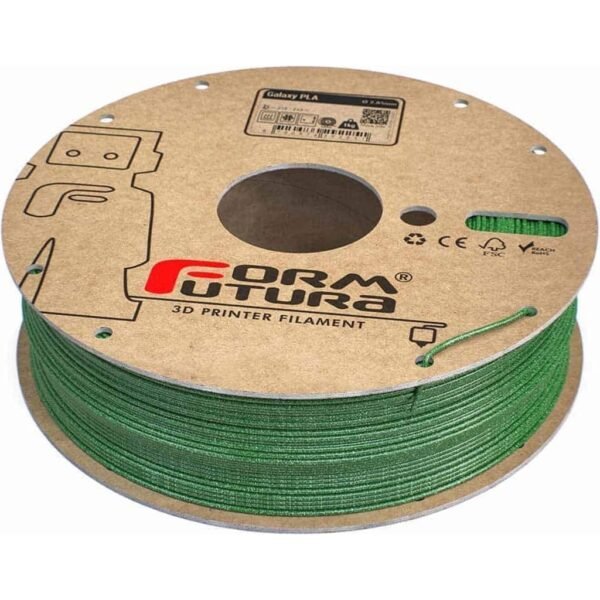[MOQ: 10KG] Galaxy PLA Emerald Green, 1.75 mm (750 g)